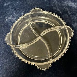 VTG Candlewick Divided Tray